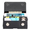 Universal Litchi Texture Vertical Flip Thwartwise PU Leather Case / Waist Bag with Back Splint & Card Slots & 15cm Lanyard for iPhone 8 & 7 & 6s & 6, Galaxy SIV & SIII, Xiaomi Redmi 3 & 3X, Size: 14.3 x 7.5 x 1.5 cm
