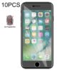 10 PCS Non-Full Matte Frosted Tempered Glass Film for iPhone 7 Plus / 8 Plus
