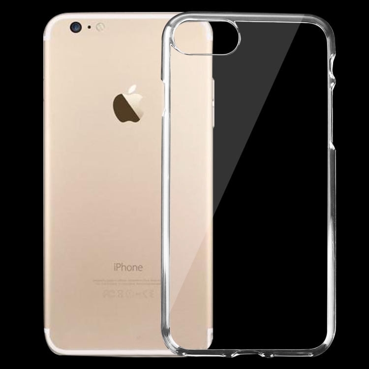 For iPhone 8 Plus & 7 Plus Transparent TPU Protective Case
