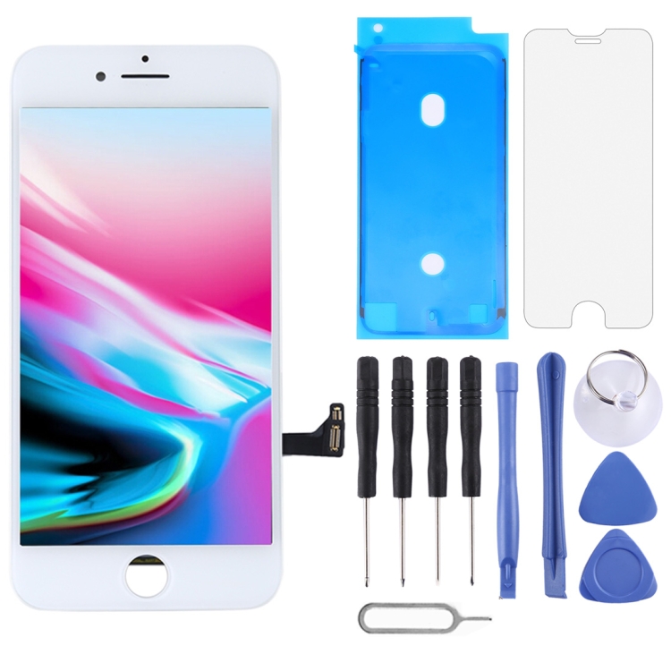 Original LCD Screen for iPhone 8, i8 Original White, i8 Original Black