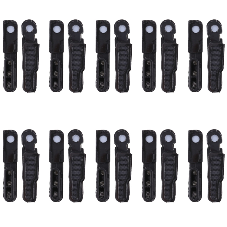 10 PCS Microphone Dustproof Mesh + Speaker Dustproof Mesh for iPhone 8 / 7