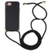 For iPhone 8 / 7 TPU Anti-Fall Mobile Phone Case With Lanyard, For iPhone SE 2022 / SE 2020 / 8 / 7