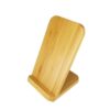 Vertical Bamboo Wireless Charger for QI Phone