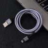 IVON CA89 2.1A USB to 8 Pin Braid Fast Charge Data Cable, Cable Length: 1m, 8 Pin