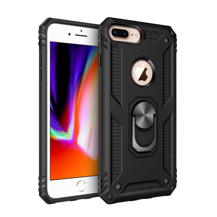 Sergeant Armor Shockproof TPU + PC Protective Case for iPhone 7 / 8 Plus, with 360 Degree Rotation Holder, For iPhone 7 / 8 Plus, iPhone 7 / 8 Plus