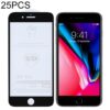 25 PCS 9H 5D Full Glue Full Screen Tempered Glass Film for iPhone 7 Plus / 8 Plus