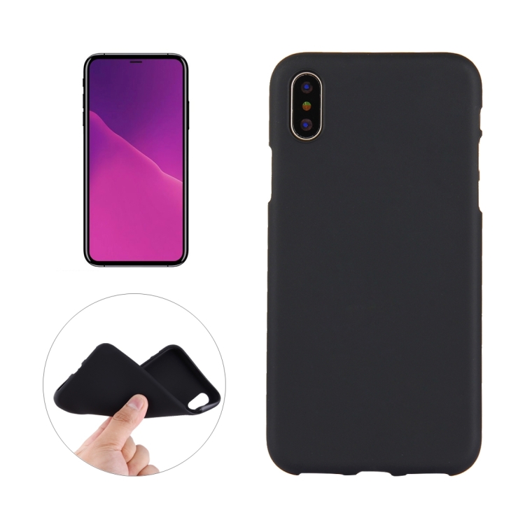 For iPhone XS Max Solid Color Frosted Soft TPU Case, For XS Max