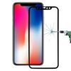 For iPhone X 0.26mm 9H Surface Hardness 3D Explosion-proof Full Screen Carbon Fiber Soft Edges Tempered Glass Screen Film, For X(Carbon Fiber), iPhone X(Carbon Fiber)