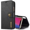 For iPhone X / XS DG.MING Crazy Horse Texture Horizontal Flip Detachable Magnetic Protective Case with Holder & Card Slots & Wallet, iPhone X, For X, iPhone X