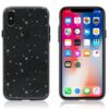 For iPhone X / XS Shimmering Powder PC Protective Back Cover Hard Case