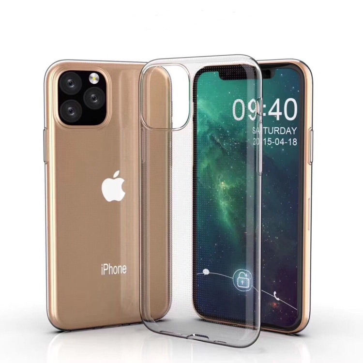 0.75mm Ultra-thin Shockproof TPU Protective Case for iPhone 11, For iPhone 11