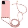 For iPhone 11 TPU Anti-Fall Mobile Phone Case With Lanyard, For iPhone 11