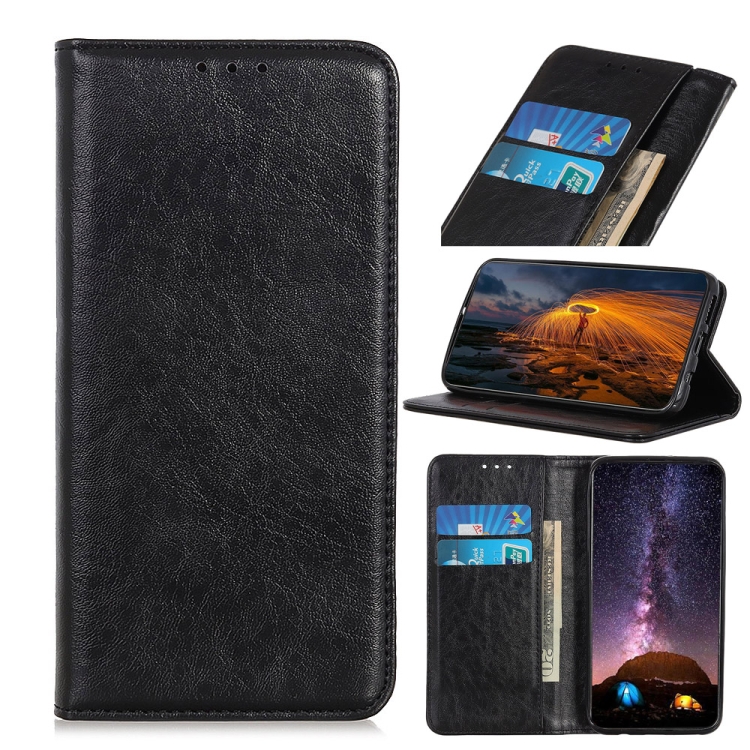 For iPhone 11 Pro Magnetic Crazy Horse Texture Horizontal Flip Leather Case, with Holder & Card Slots & Wallet, For XI (2019)