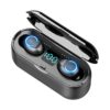 F9-8 TWS CVC8.0 Noise Cancelling Touch Mini Bluetooth Earphone with Charging Box, Support Three-screen LED Power Display & Mobile Phone Holder & Call & Voice Assistant, F9-8