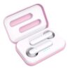 X26 TWS Bluetooth 5.0 Wireless Touch Bluetooth Earphone with Magnetic Attraction Charging Box, Support Voice Assistant & Call, Pink, Blue, White