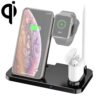 W30 QI Vertical Wireless Charger for Mobile Phones & Apple Watches & AirPods & Apple Pencil, with Adjustable Phone Stand, W30