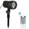 LED Outdoor Courtyard Laser Projection Decorative Light IP44 Waterproof with Remote Control, US Plug