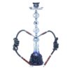 XMH-01 Double Tube Hookah Glass Pot