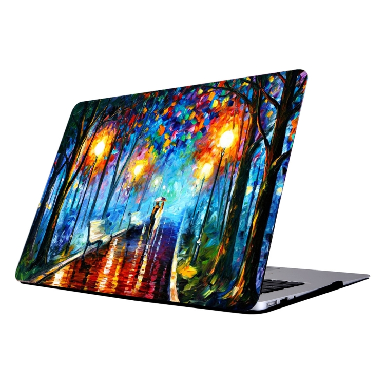 RS-704 Colorful Printing Laptop Plastic Protective Case for MacBook Pro 13.3 inch A1708 (2016 - 2017) / A1706 (2016 - 2017)