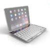 F8SM+ Laptop Version Colorful Backlit Aluminum Alloy Bluetooth Keyboard Tablet Case For iPad mini 4 / mini 5