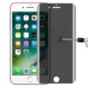 0.4mm 9H Surface Hardness 180 Degree Privacy Anti Glare Screen Protector for iPhone 7 Plus / 8 Plus