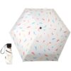 Women Waterproof Anti-UV, White Feather Pattern, Black Feather Pattern, Black Stripe Pattern, White Stripe Pattern