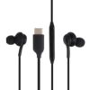 USB-C / Type-C Interface In-ear Woven Wire-controlled Earphone for Samsung Phones, Cable Length: 1.1m