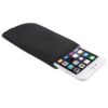 Waterproof Carrying Bag for iPhone 6S Plus / iPhone 6 Plus & 6S Plus / Galaxy Note 5 / Note 4 / S6 Edge Plus / A8, Size: 16cm x 8.5cm(Black)