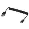 USB 2.0 to USB 3.0 Type C Retractable Charging / Data Cable
