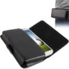 Wallet Style Hard Leather Case with Belt Clip for iPhone 8 & 7 / iPhone 6, Galaxy S IV / i9500(Black)
