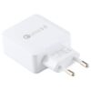 LZ-041 Portable Smart Quick Charger 3.0, EU Plug(White)