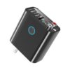 K16 2 in 1 3.5mm AUX + RAC Dual Output Plug-in Bluetooth 5.0 Audio Transmitter Receiver with Remote Control, US Plug, US Plug