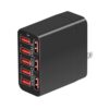 WLX-82 40W Max 8 Ports USB Charger Adapter, US Plug