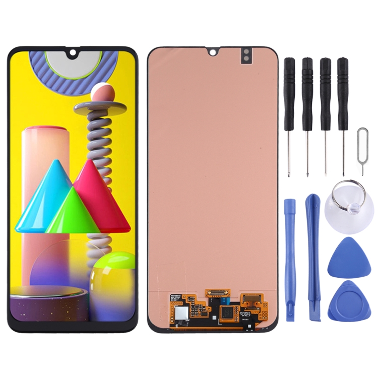 Super AMOLED Material LCD Screen and Digitizer Full Assembly for Samsung Galaxy M31 / Galaxy M31 Prime, For Samsung Galaxy M31(Super AMOLED)