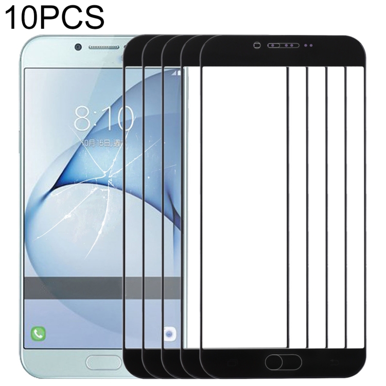 For Samsung Galaxy A8 (2016) / A810 10pcs Front Screen Outer Glass Lens , For Samsung Galaxy A8 (2016)