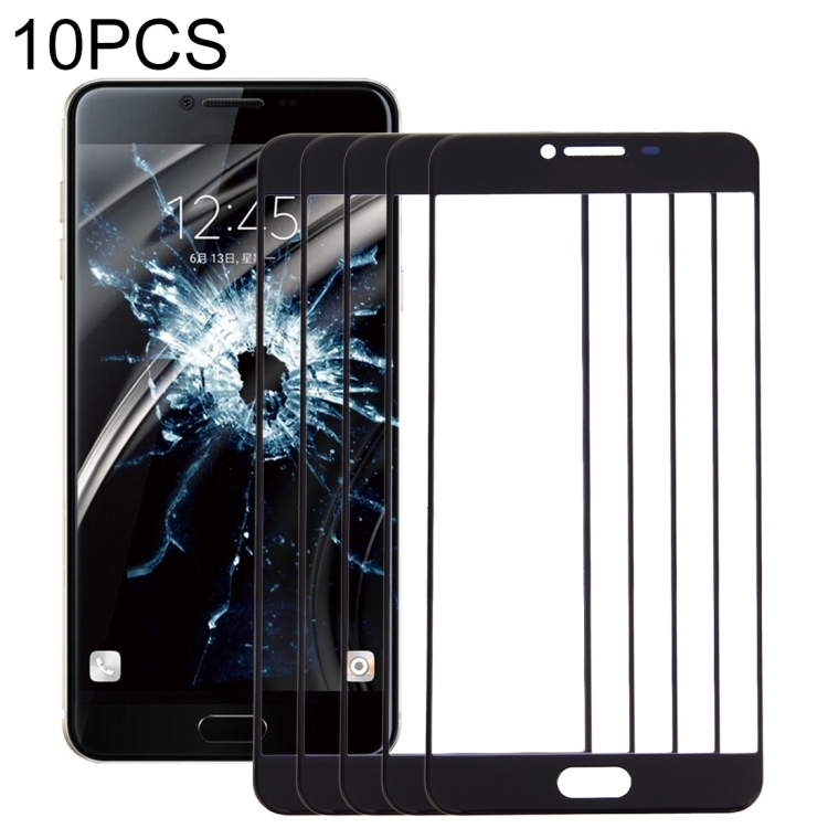 For Samsung Galaxy C5 10pcs Front Screen Outer Glass Lens , For Samsung Galaxy C5