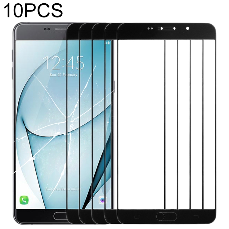 For Samsung Galaxy A9 (2016) / A900 10pcs Front Screen Outer Glass Lens , For Samsung Galaxy A9 (2016)