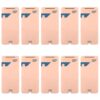 For Galaxy A40 10pcs LCD Digitizer Back Adhesive Stickers