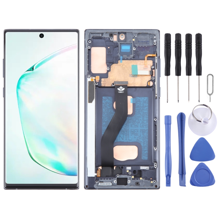 For Samsung Galaxy Note10+ SM-N975F TFT Material LCD Screen Digitizer Full Assembly with Frame, Not Supporting Fingerprint Identification, For Samsung Galaxy Note10+(TFT)
