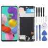 For Samsung Galaxy A51 4G SM-A515F 6.43 inch OLED LCD Screen Digitizer Full Assembly with Frame