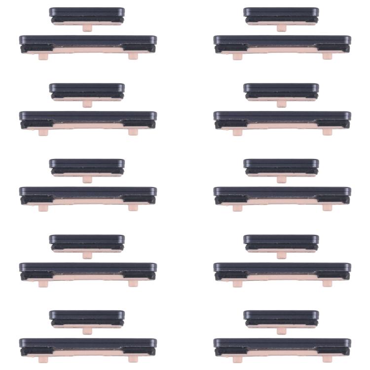 For Samsung Galaxy S25+ SM-S936B 10pcs Power Button and Volume Control Button, For Samsung Galaxy S25+