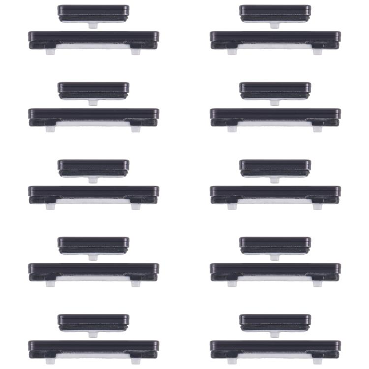 For Samsung Galaxy S23+ SM-S916B 10pcs Power Button and Volume Control Button, For Samsung Galaxy S23+
