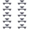 For Samsung Galaxy A36 SM-A366B 10pcs Power Button and Volume Control Button, For Samsung Galaxy A36