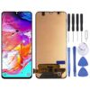 LCD Screen and Digitizer Full Assembly for Galaxy A70, M-A705F/DS, SM-A705FN/DS, SM-A705GM/DS, SM-A705MN/DS, SM-A7050, For Samsung Galaxy A70