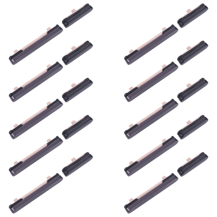 For Samsung Galaxy S24 SM-S921B 10pcs Original Power Button and Volume Control Button, For Samsung Galaxy S24
