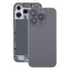 For iPhone 16 Pro Original Glass Battery Back Cover with Camera Lens Cover + MagSafe Magnet