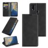 For ZTE Blade A51 Retro-skin Business Magnetic Suction Leather Case with Holder & Card Slots & Wallet, For ZTE Blade A51