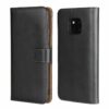 Leather Horizontal Flip Holster for Huawei Mate 20 Pro ,with Magnetic Clasp and Bracket and Card Slot and Wallet