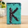 Creative Stationery Letter Fish Scale Notebook Sequin Flip Business Office Notepad