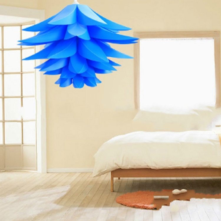 Fashion and Environmentally Fashion Lotus LED Chandelier Lampshade, Random Color Delivery